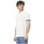 Invicta White Cotton Men Polo Shirt