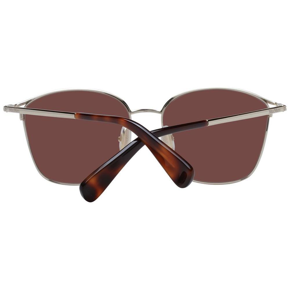 Max Mara Gold Metal Sunglasses