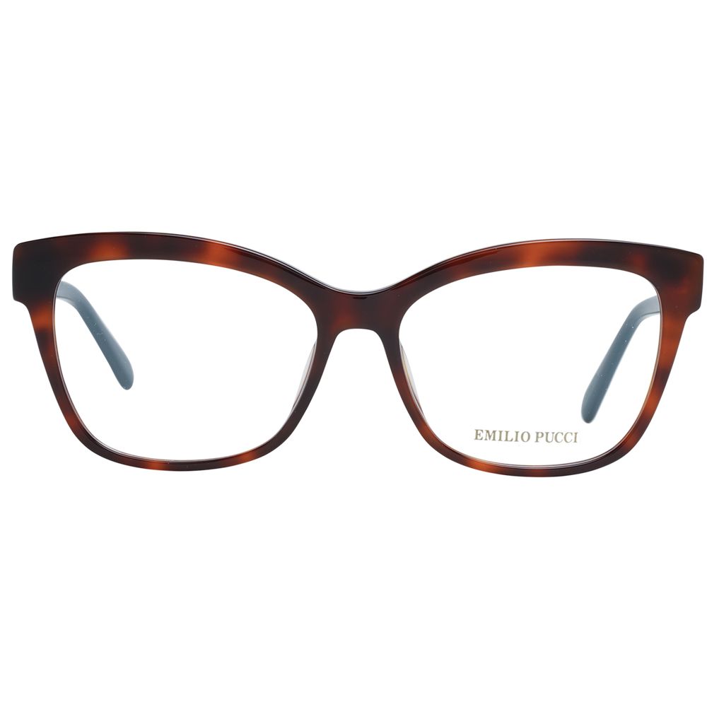 Emilio Pucci Brown Plastic Glasses (Frames)