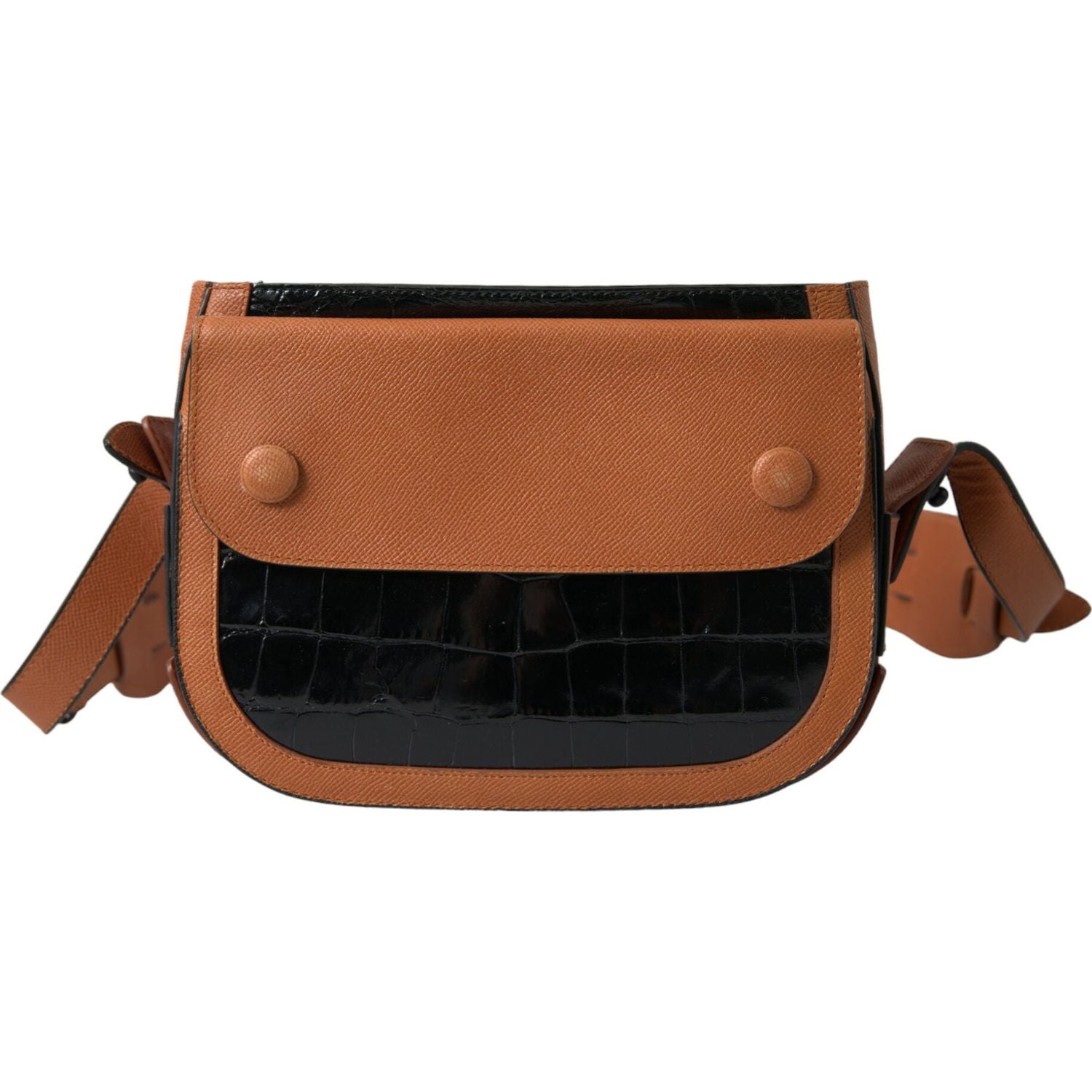 حقيبة كاميرا أنيقة من جلد التمساح من Balenciaga