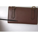 Dolce & Gabbana Brown Leather Logo Embossed Men Mini Shoulder Bag BAG1284