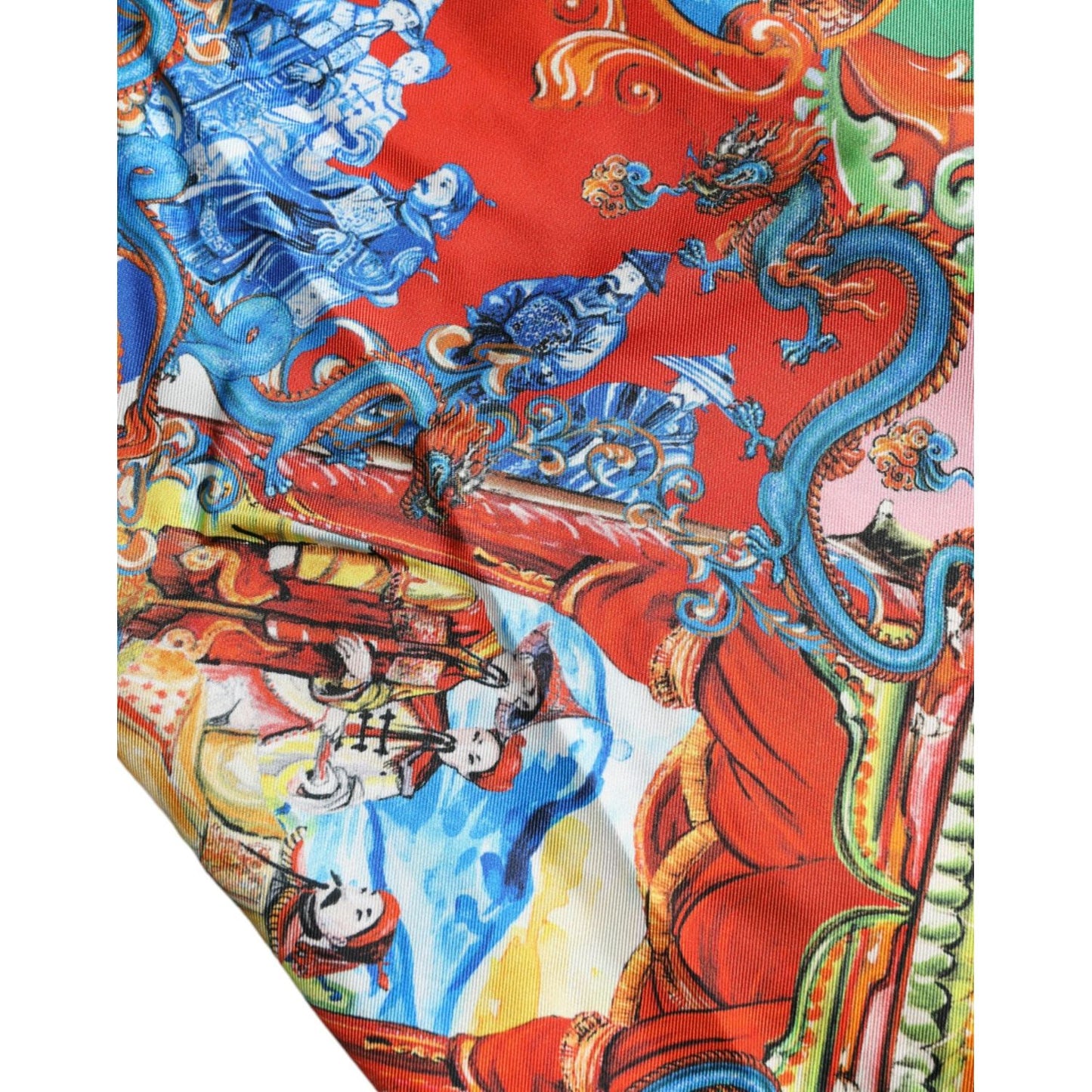 Dolce & Gabbana Multicolor Patterned Button Down Casual Shirt TSH84712-5