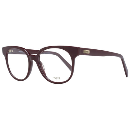 Emilio Pucci Burgundy Plastic Glasses (Frames)