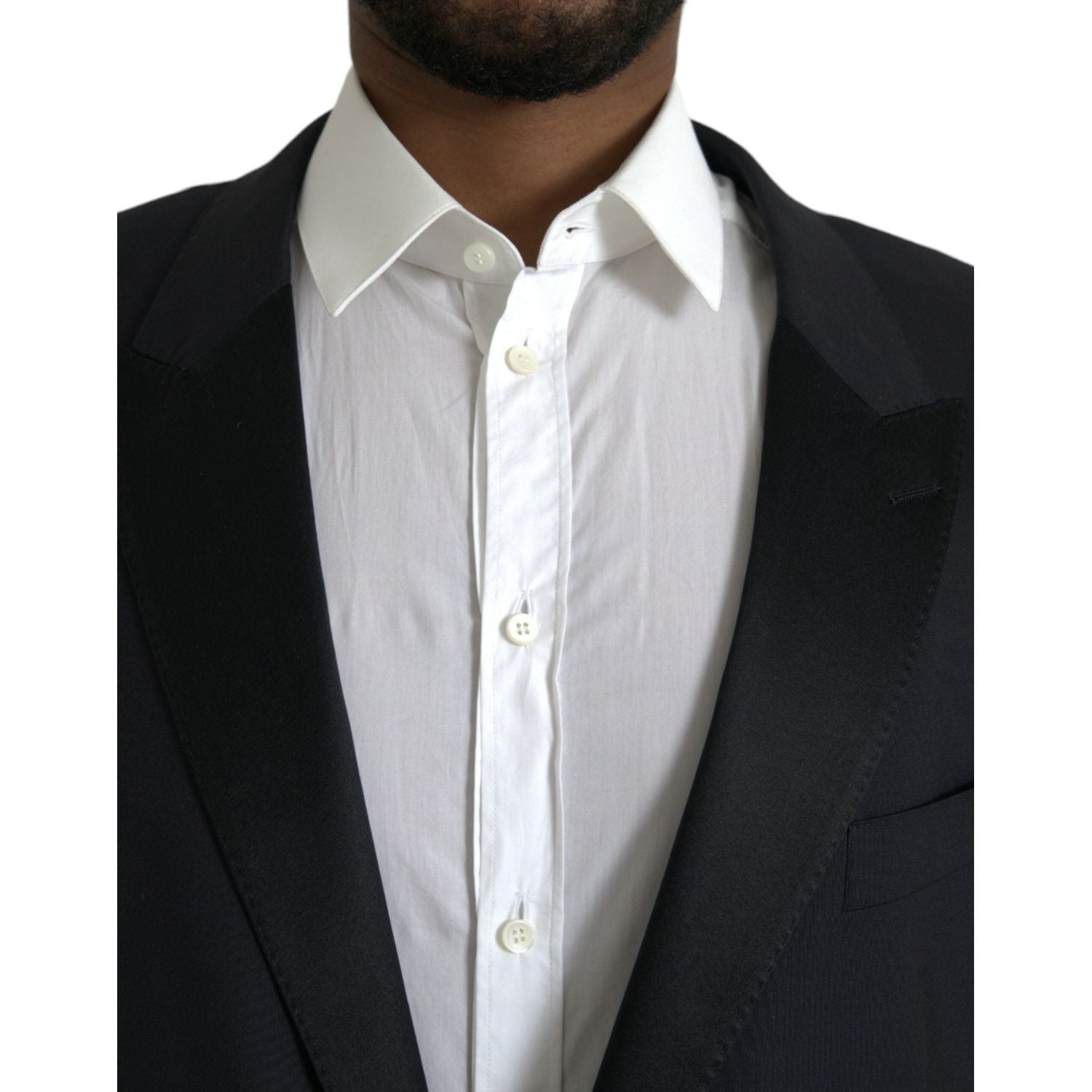 蓝色 MARTINI 单排扣大衣