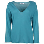 Alpha Studio Green Cotton Sweater AL-12977-IT38|XS