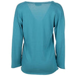 Alpha Studio Green Cotton Sweater AL-12977-IT38|XS