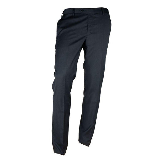 Made in Italy Black Wool Men Suit MI-6571-IT48 | M