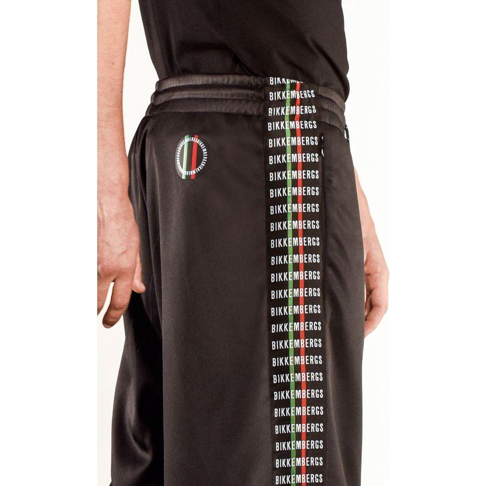 时尚周年纪念条纹百慕大短裤