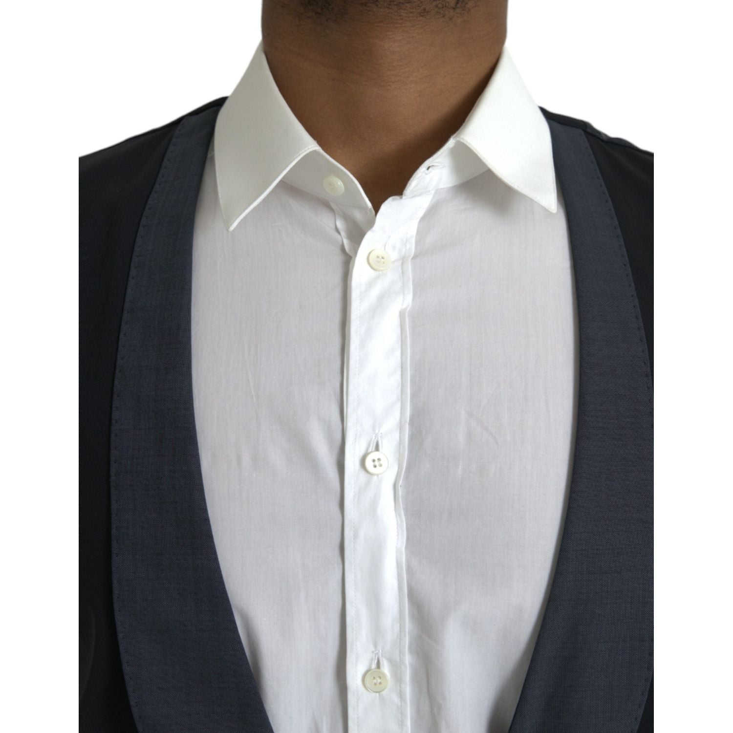 黑色羊毛背心连衣裙正式背心