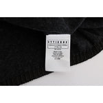 Costume National Elegant Gray Crewneck Sweater Costume National Black