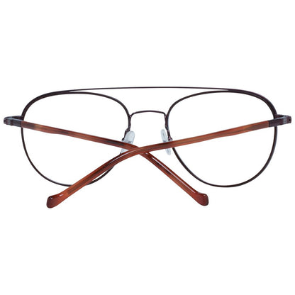 Hackett Brown Stainless Steel Glasses (Frames)