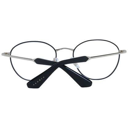 Sandro Black Stainless Steel Glasses (Frames)