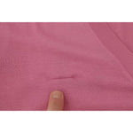 Dolce & Gabbana Pink 100% Silk Button Down Cardigan Sweater