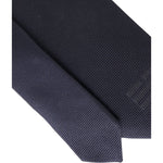 Dolce & Gabbana Blue Solid Silk Adjustable Tie Men KRA3295