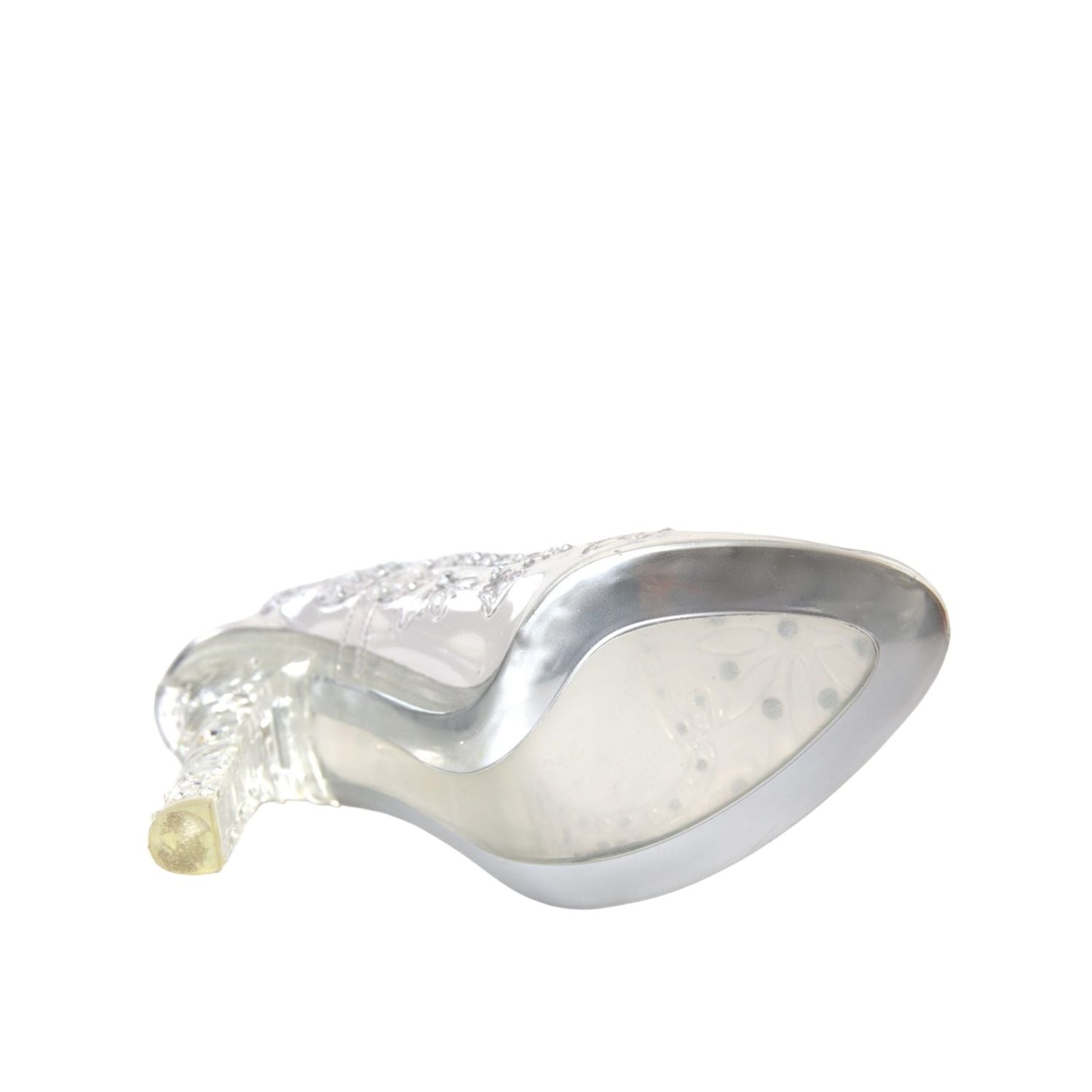 Dolce & Gabbana Clear Floral Crystal Heels CINDERELLA Shoes
