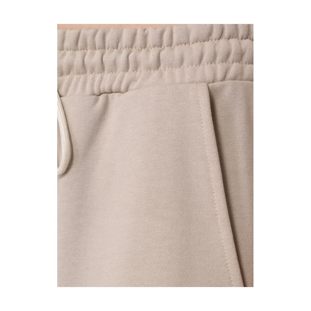 Comme Des Fuckdown Beige Cotton Women Palazzo