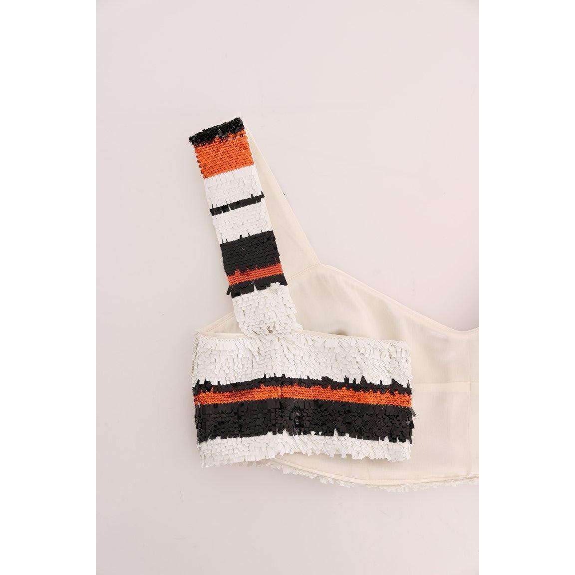 亮片亮色紧身胸衣