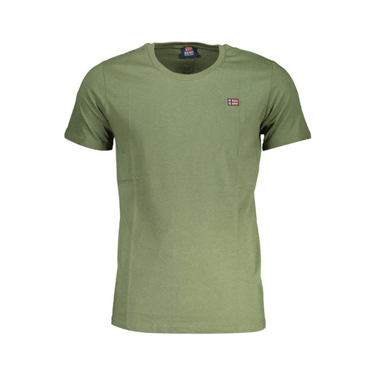 Norway 1963 Green Cotton T-Shirt NO19-20800-M-FBB-282