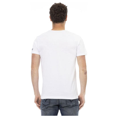 Trussardi Action White Cotton Men's T-Shirt