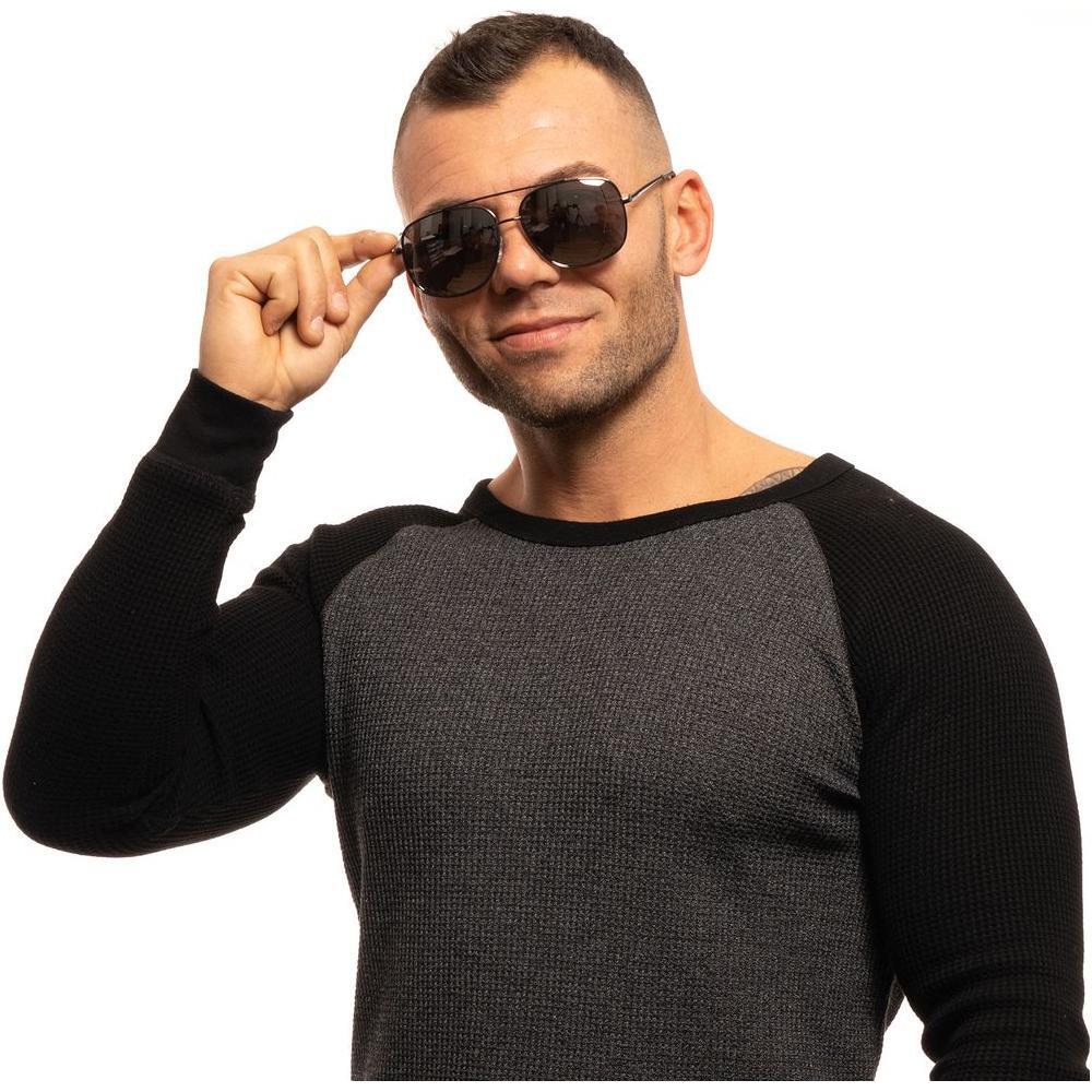 Guess Gray Men Sunglass