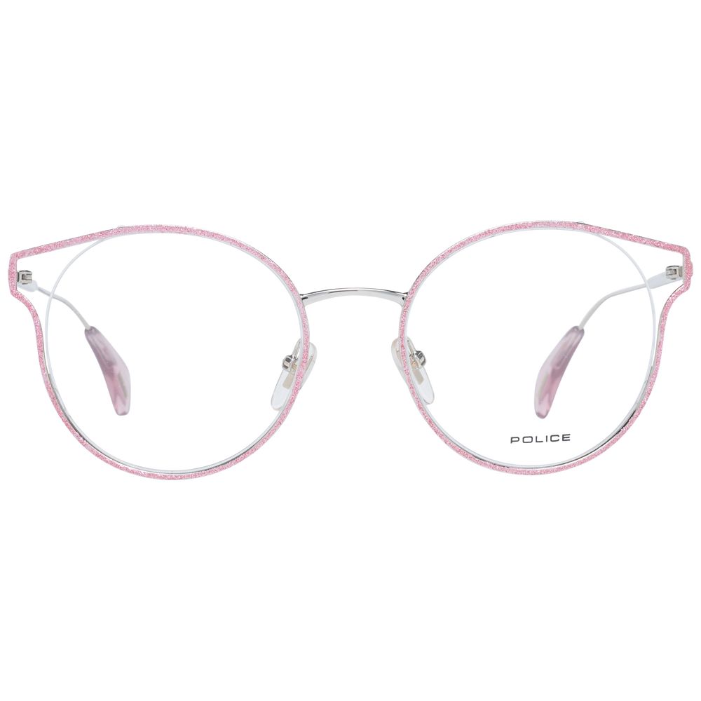 Police Pink Metal & Plastic Glasses (Frames)