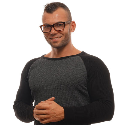 Ermenegildo Zegna Brown Acetate, Wood & Horn Glasses (Frames)