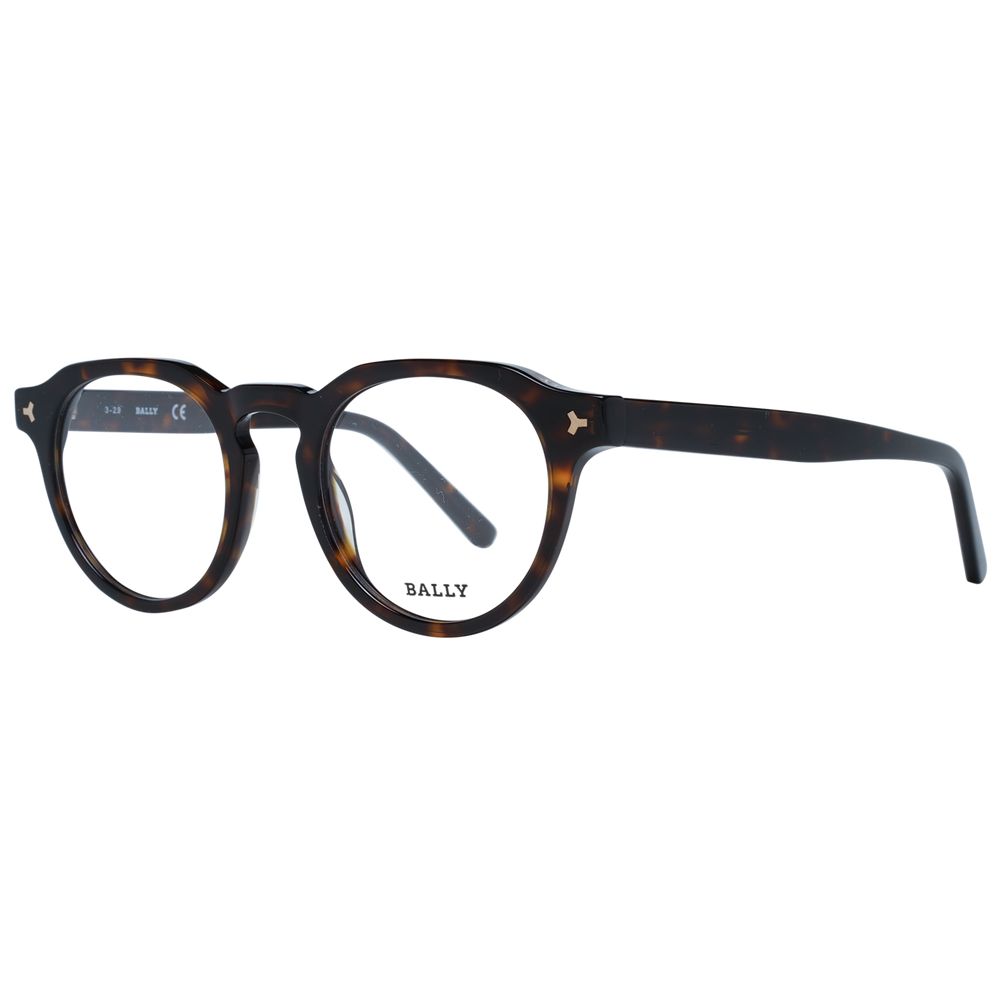 Bally Brown Men Glasses Frame