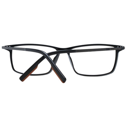 Ermenegildo Zegna Black Plastic Glasses (Frames)