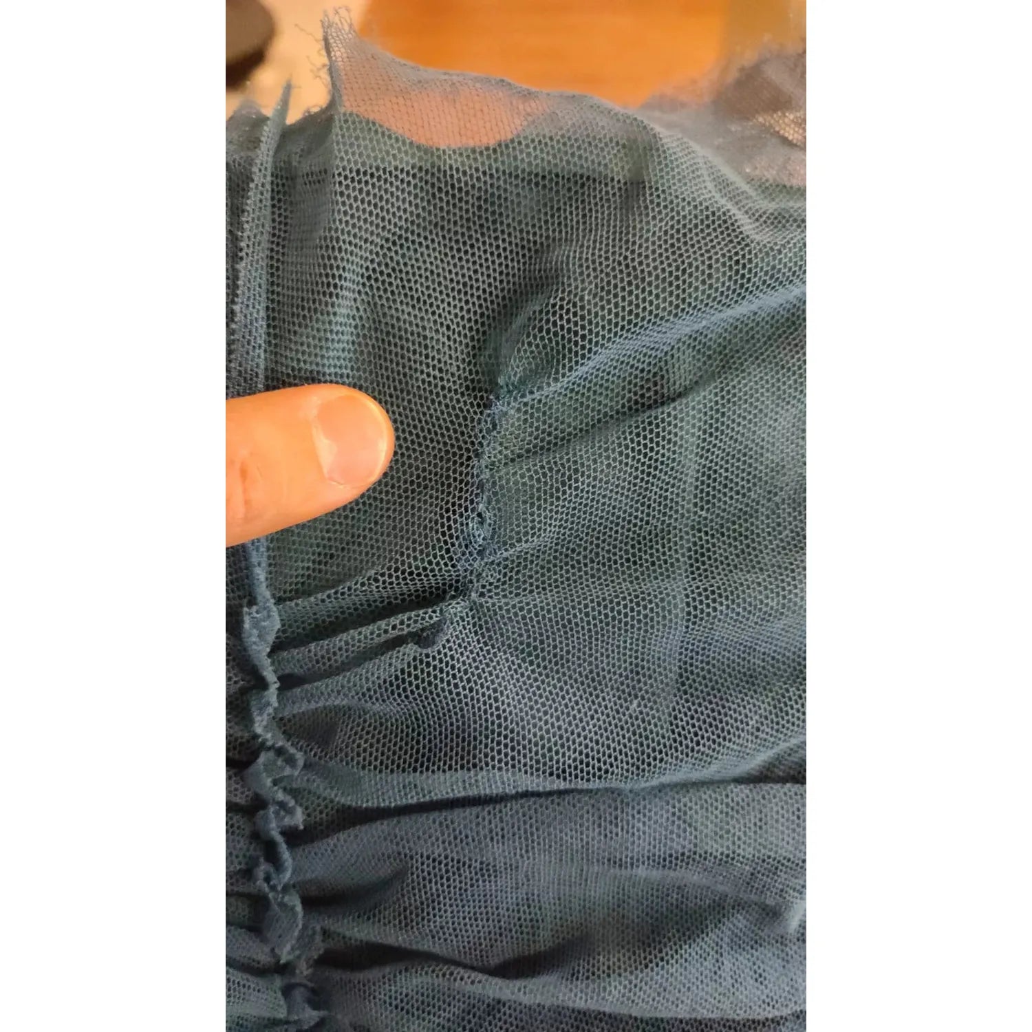 Dolce & Gabbana Blue Draped Tulle Midi Sheath Cotton Dress