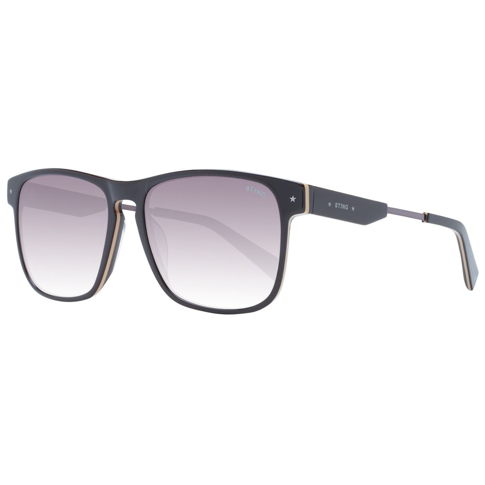 Sting Brown Acetate & Plastic Sunglasses