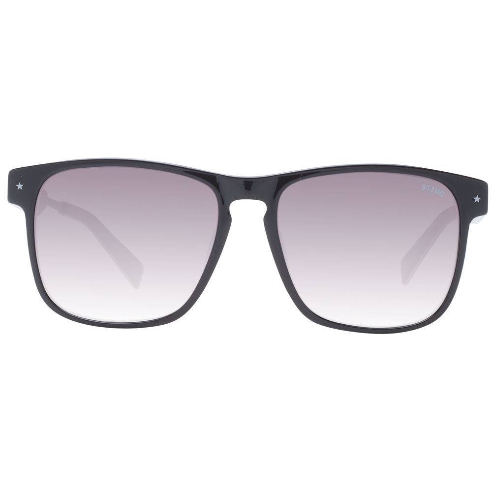 Sting Brown Acetate & Plastic Sunglasses