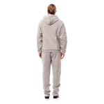 Billionaire Italian Couture Gray Cotton Hooded Sweatsuit TSH1602-5