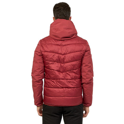 Yes Zee Red Nylon Men Jacket