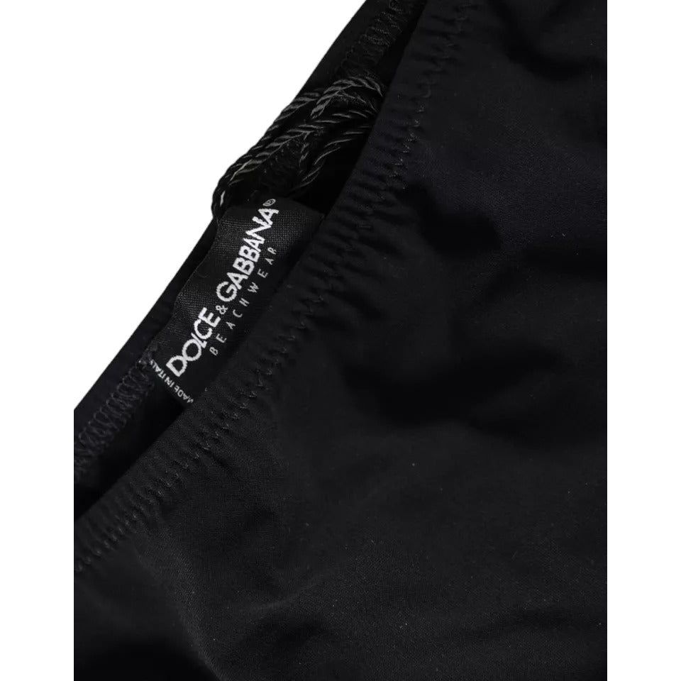 بيكيني دولتشي آند غابانا أسود من النايلون للشاطئ