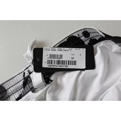 Dolce & Gabbana Multicolor Camouflage DG Logo Beachwear Shorts Swimwear