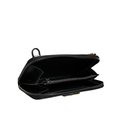 Dolce & Gabbana Multicolor Camouflage Leather Purse Cross Body Bag