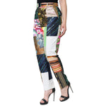 Dolce & Gabbana Multicolor Patchwork Jacquard High Waist Pants PAN74673-42
