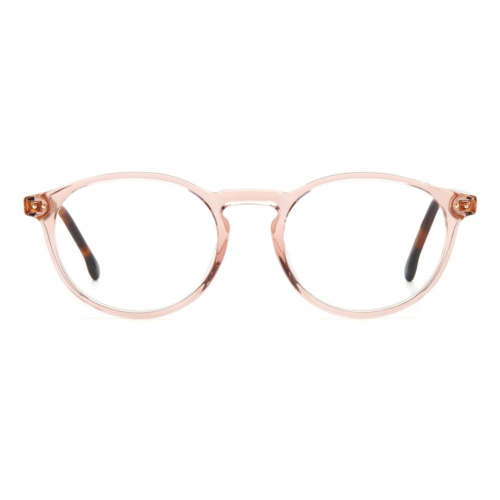Carrera Beige Acetate Frames unisex glasses with 51/19/145 mm measurements, nude color. Eyewear made from high-quality acetate material.