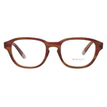 Gant Brown Plastic Frames for men, model GR5006MBRNHN4, with dimensions 49/18/145 mm in brown plastic material.