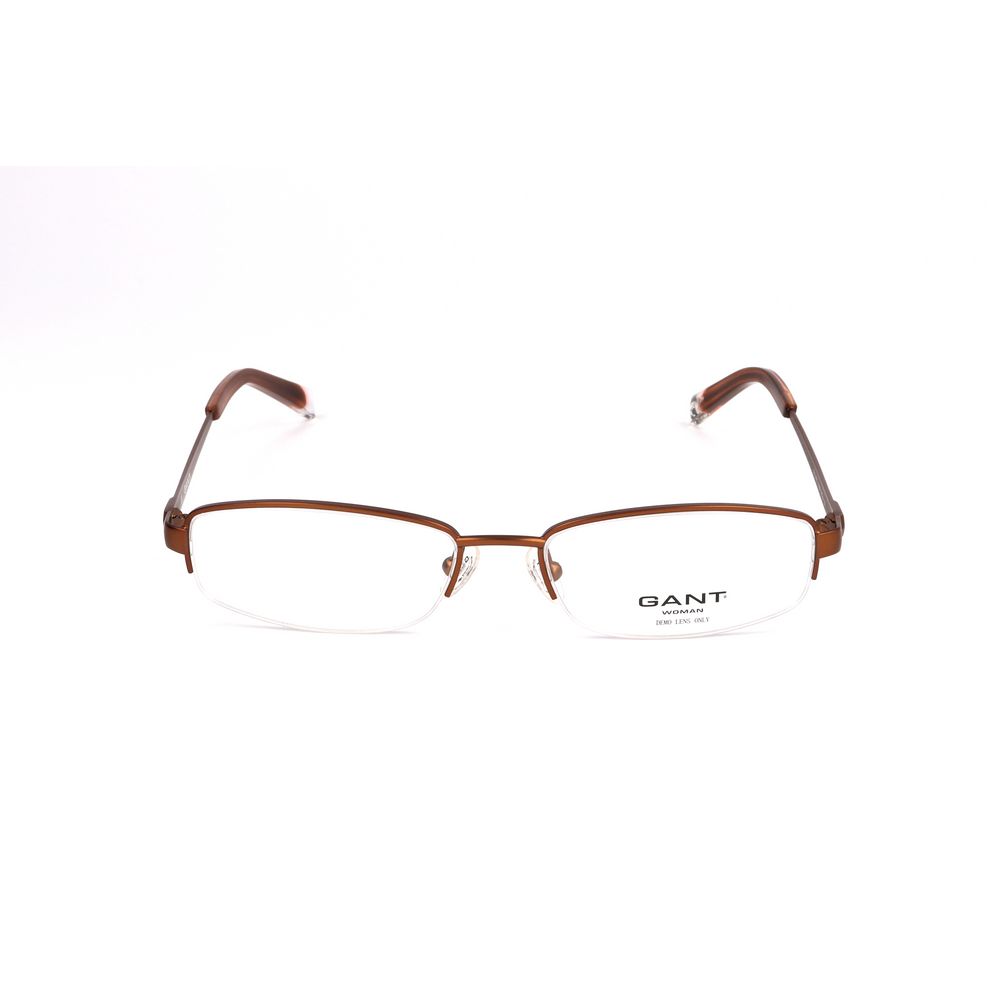Gant Brown Plastic Frames unisex model: Laurelslbr with measurements 50/16/135 mm, elegant and durable eyewear.