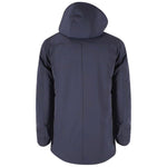 Yes Zee Blue Nylon Men's Down Jacket