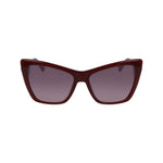 Longchamp Red Acetate Sunglasses