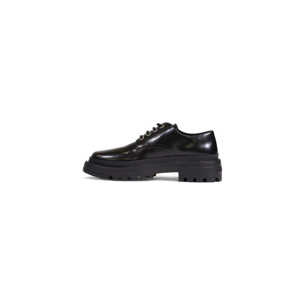 Love Moschino Black Polyethylene Platform Pumps