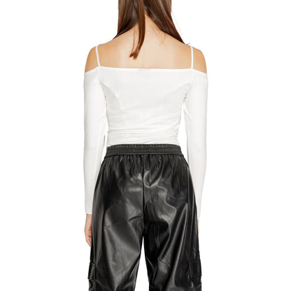 Icon White Cotton Bodysuit 1728,71956299936,Bodysuits - T-Shirts - Clothing,Clothing,Icon,IT44|L,New with tags,T-Shirts - Clothing,White,Women