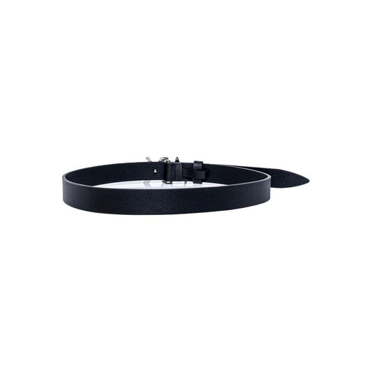 Armani Exchange Black Leather Belt AR-5405100009-75 CM / 30 INCHES