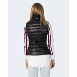Armani Exchange Black Polyester Sleveless Jacket AR-8162400009-IT38|XS