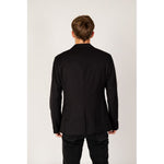 Armani Exchange Black Polyester Blazer AR-11825200009-IT50 | L