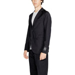 Armani Exchange Black Polyester Blazer AR-14714100009-IT52 | XL