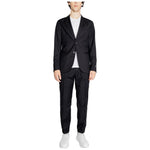 Armani Exchange Black Polyester Blazer AR-14714100009-IT52 | XL