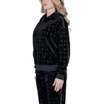 Armani Exchange Black Polyester Hoody AR-14710700009-IT40|S